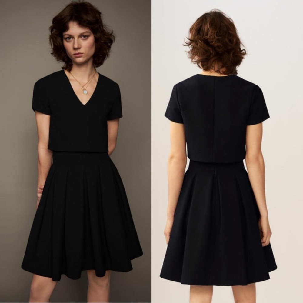 Maje black dress size 1